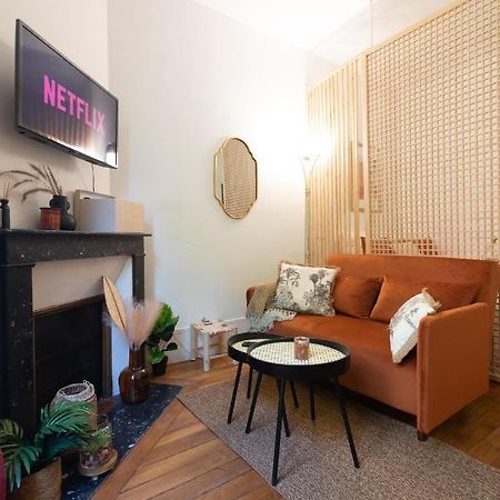 Cosy Et Comfort Studio Equipe A Clichy 5 Min Metro Экстерьер фото